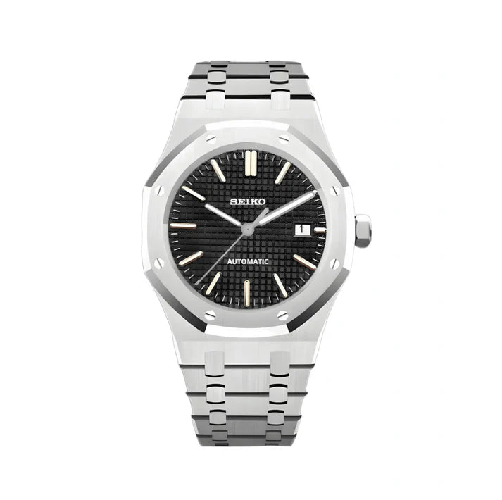 Seiko Mod Royal Oak Classic Black