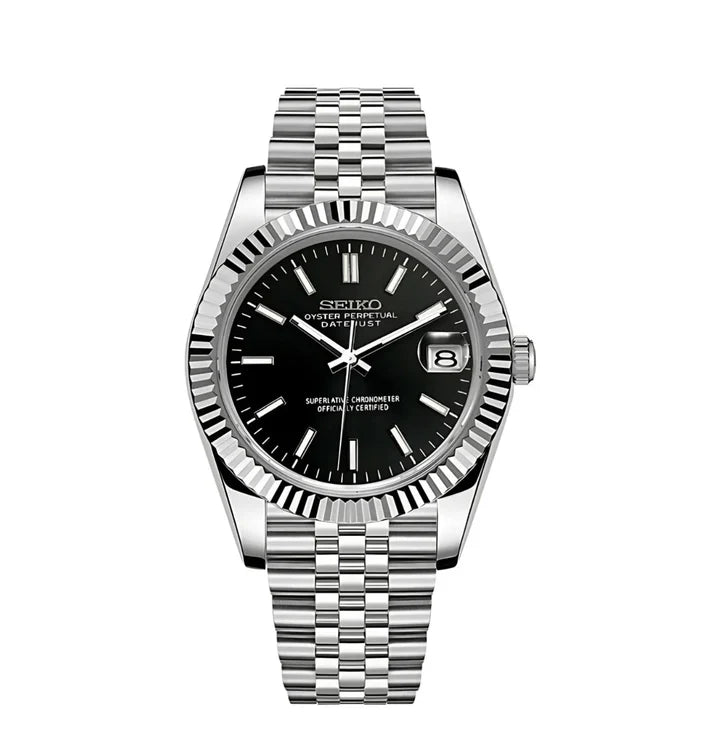 Black Datejust Watch Mod