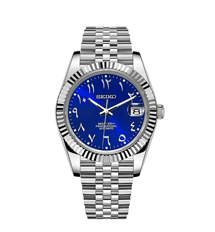 Sapphire (Dark) Blue Arabic Datejust Mod