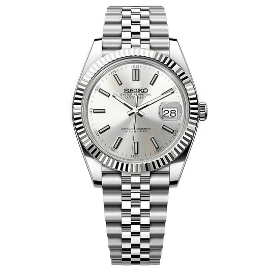 Silver Datejust Watch Mod