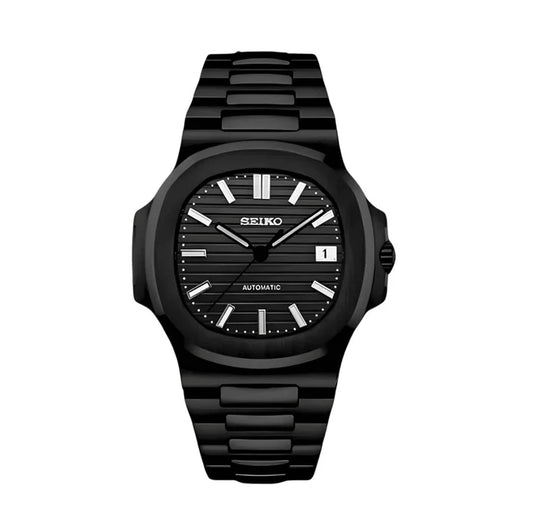 All Black Nautilus Watch Mod