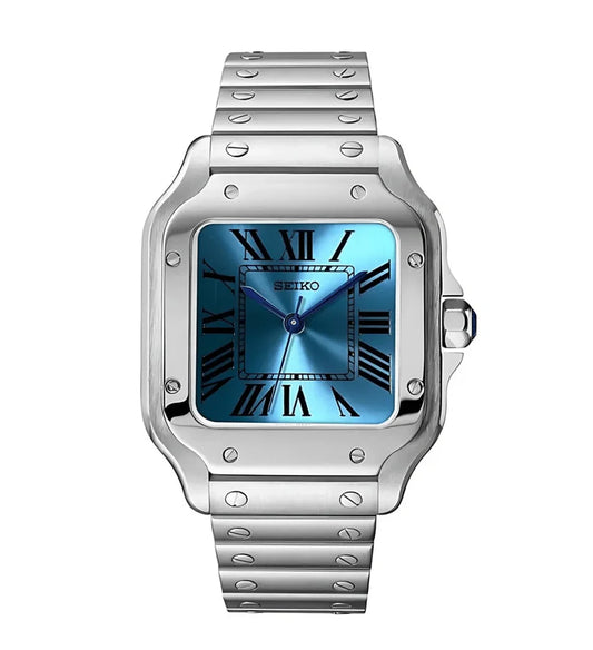 Ice Blue Santos Watch Mod